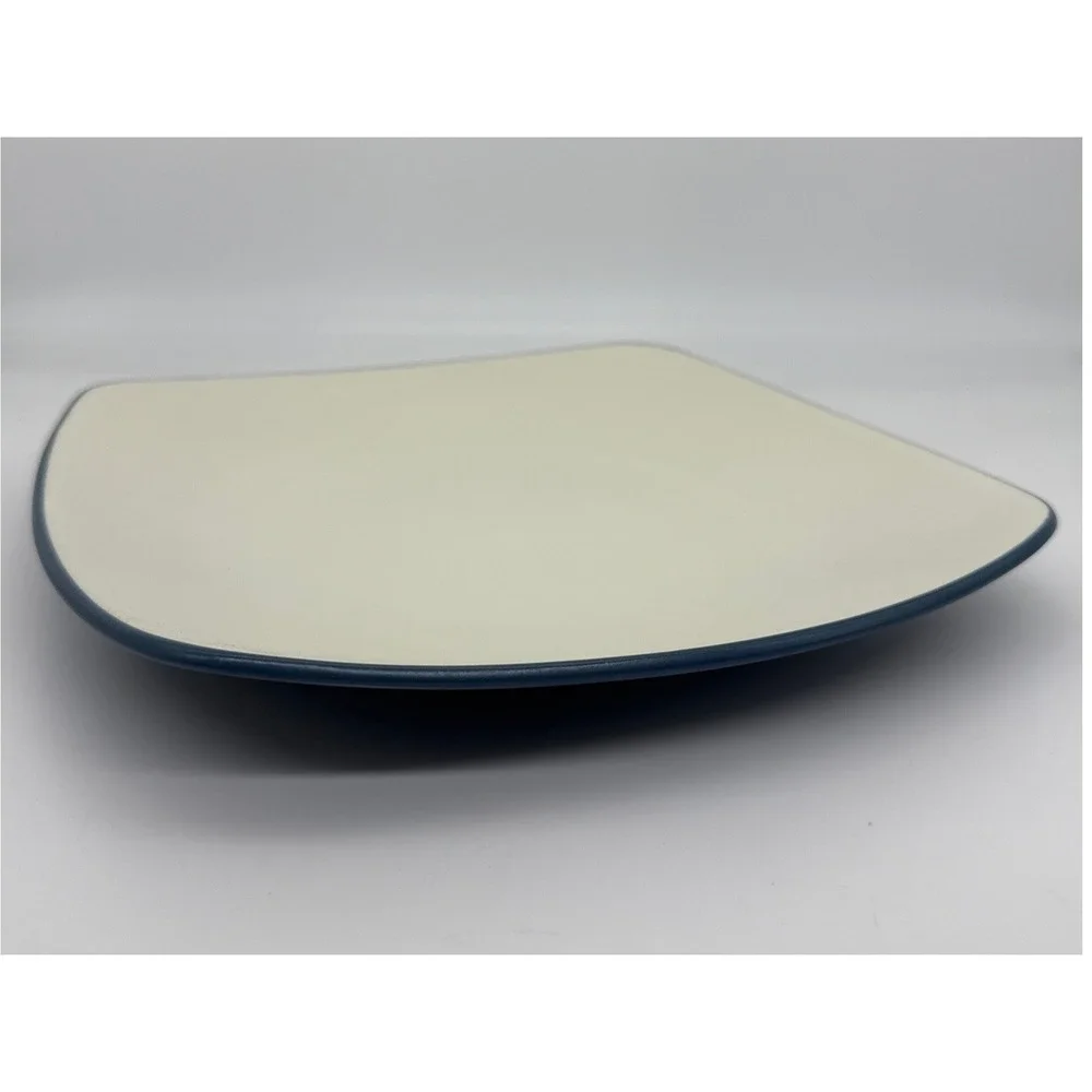 Noritake Colorwave Blue Square Dinner Plate 8484 Stoneware 10.75
